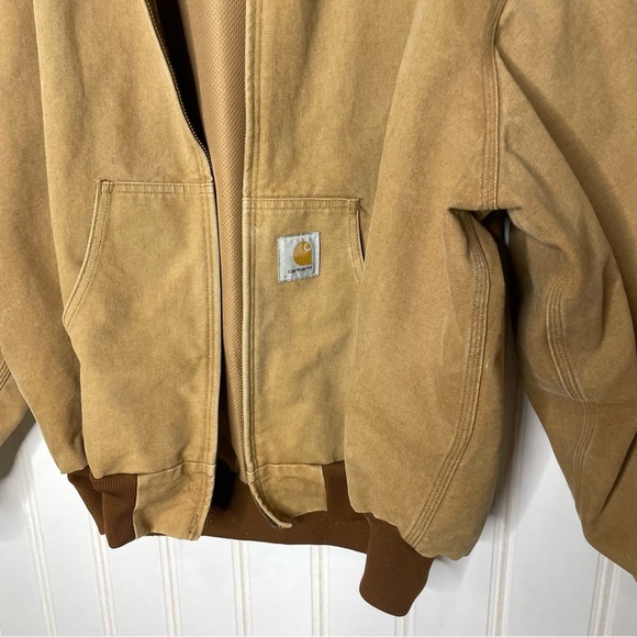 Carhartt Men's Loose Fit Firm Duck ThermalLined Active Jacket 3XL - Picture 5 of 10